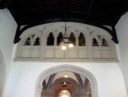 Cambridge St. Sepulchre - Tracery Detail